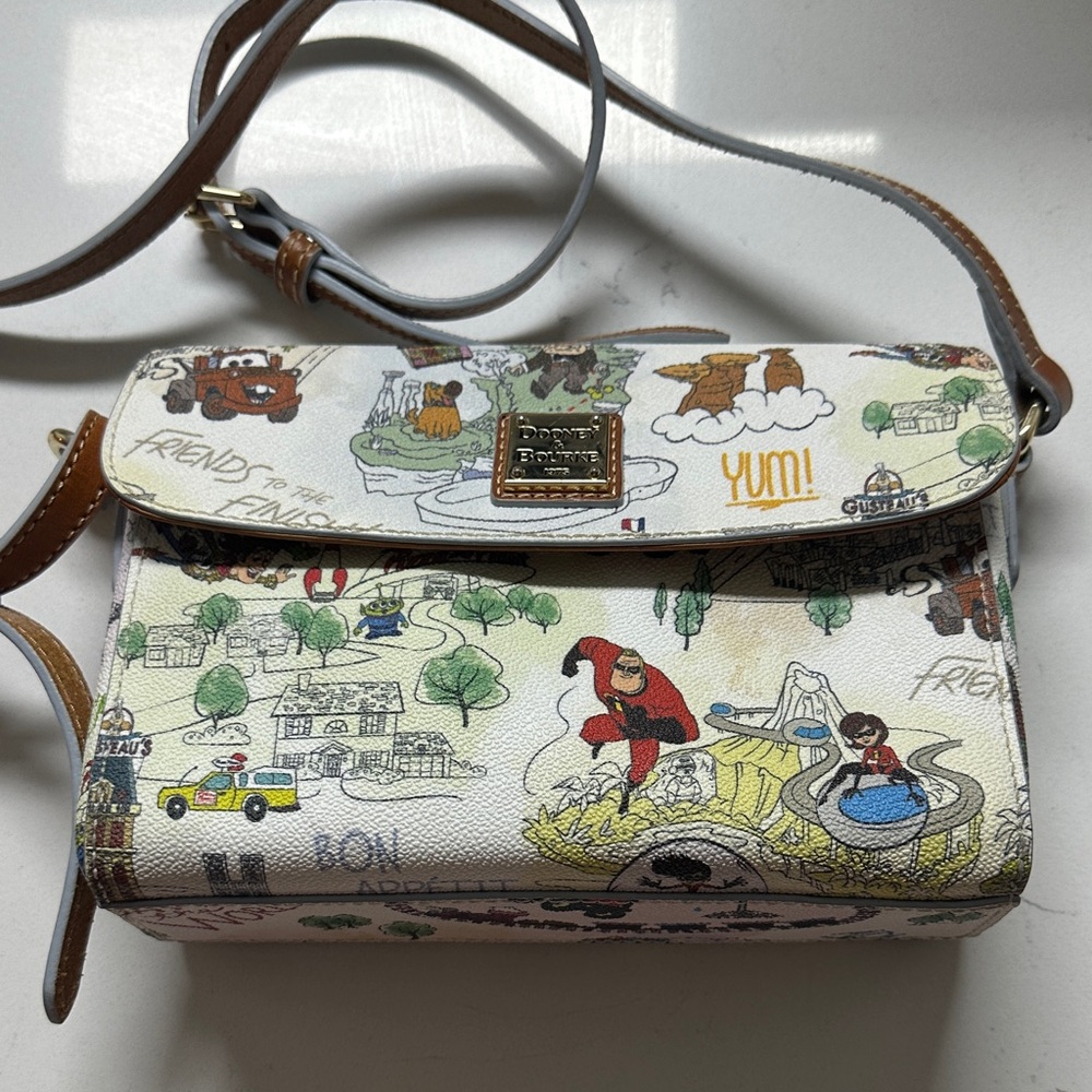 Disney Dooney & Bourke Pixar print Crossbody